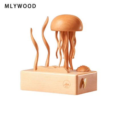 Tré marglytta tónlistarbox